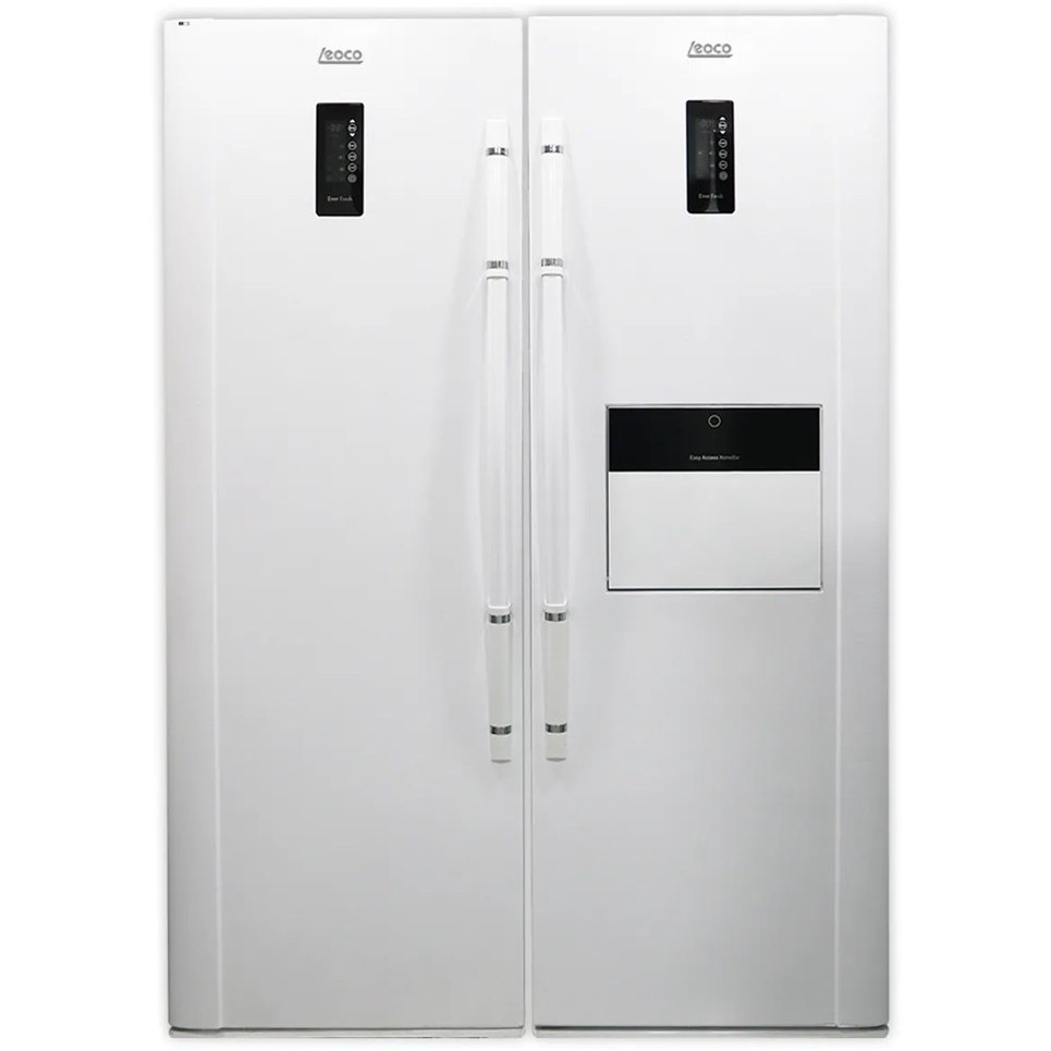 hdVj2UNKYow2-ZCY یخچال فریزر دوقلو لئوکو PRIME PLUS هومبار یخساز اتوماتیک